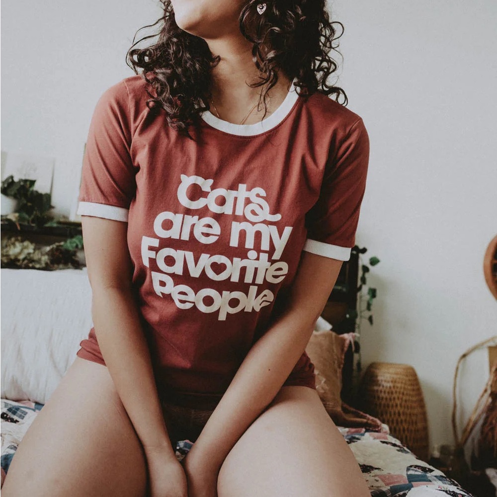 Cats Are My Favorite People | Ringer Tee